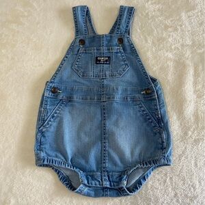 OshKosh B'gosh Baby Boys Denim Shortalls Unisex